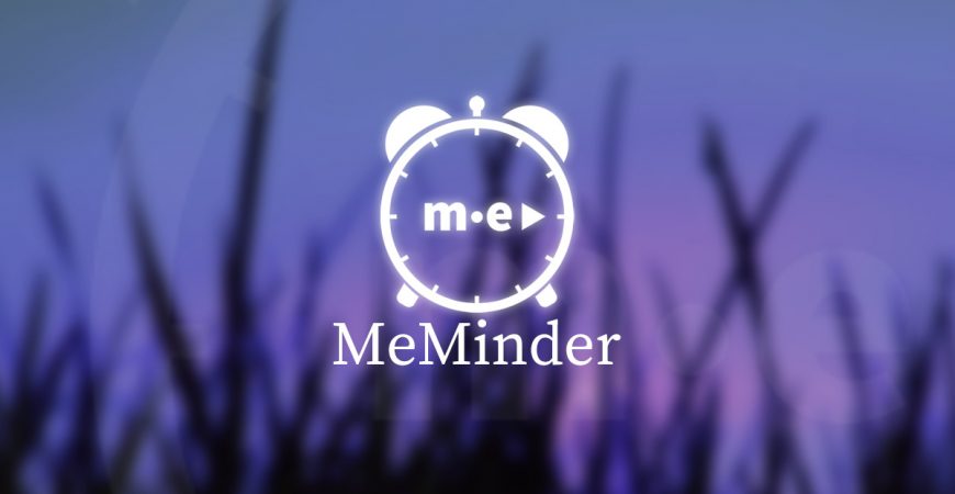 How do I back-up or restore my MeMinder set-up?