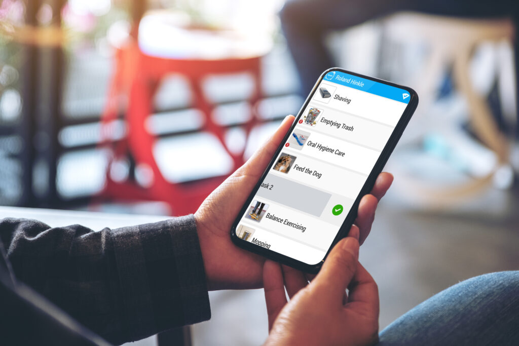Many of the people you serve need task-prompting assistance at home....and at work! Why make them utilize two, uniquely different enabling technologies?