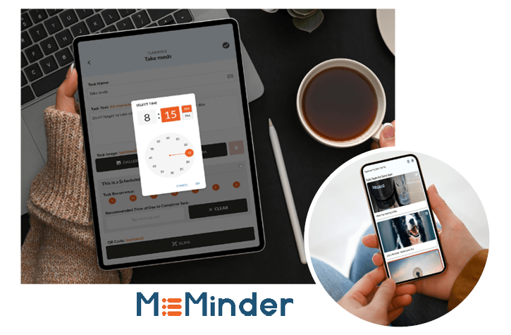 MeMinder 4.0 is the newest task-prompting App for people with intellectual disabilities and traumatic brain injuries.